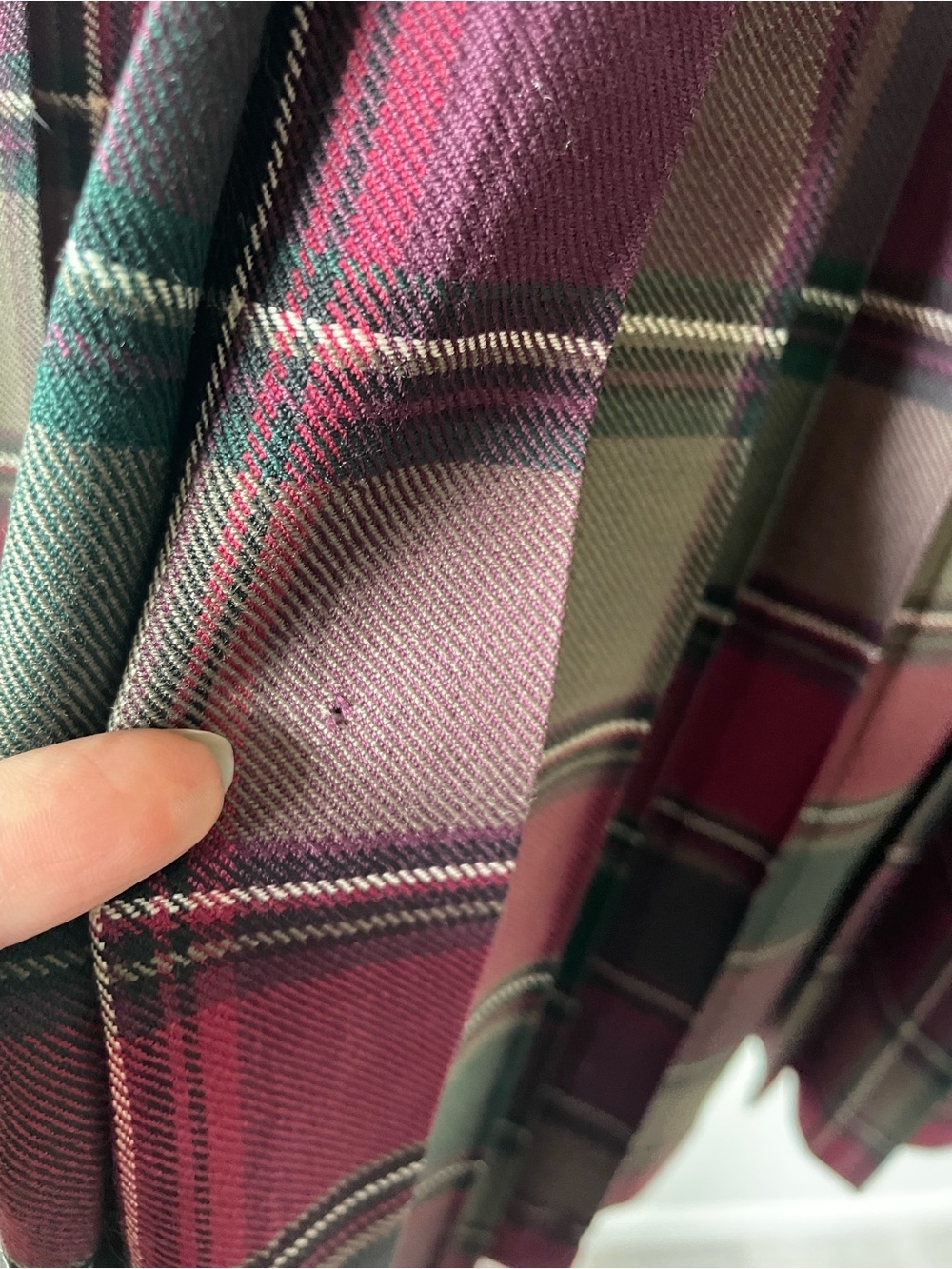 70s Vintage Highland Queen 100% Wool Plaid Kilt Skirt Pleated Heritage - Picture 5 of 6